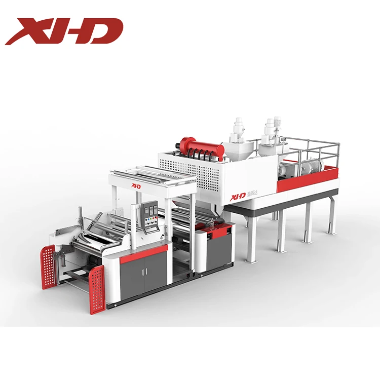 2021 best selling 3 layer 1000mm co extrusion  pallet wrap film  plastic stretch film production line