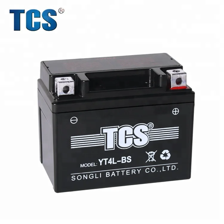 moto parts 12v 4ah bateria agm YT4L motorcycle battery prices