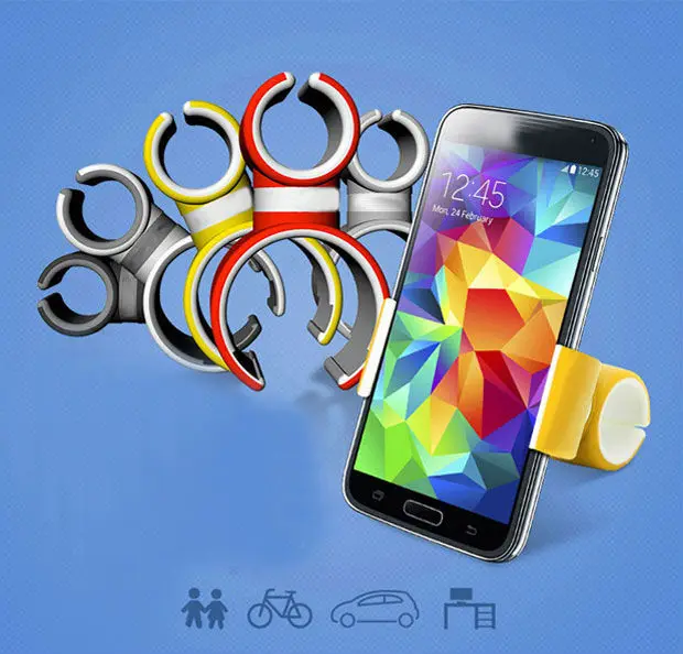 Colorful Cheapest Durable 2015 Car Phone Holder