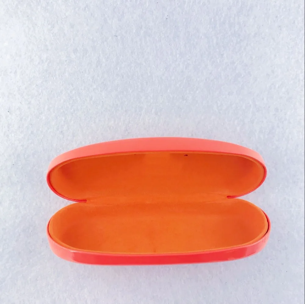 Fashion high end silver metal pu sunglasses case customized, big hard optical frame glasses case