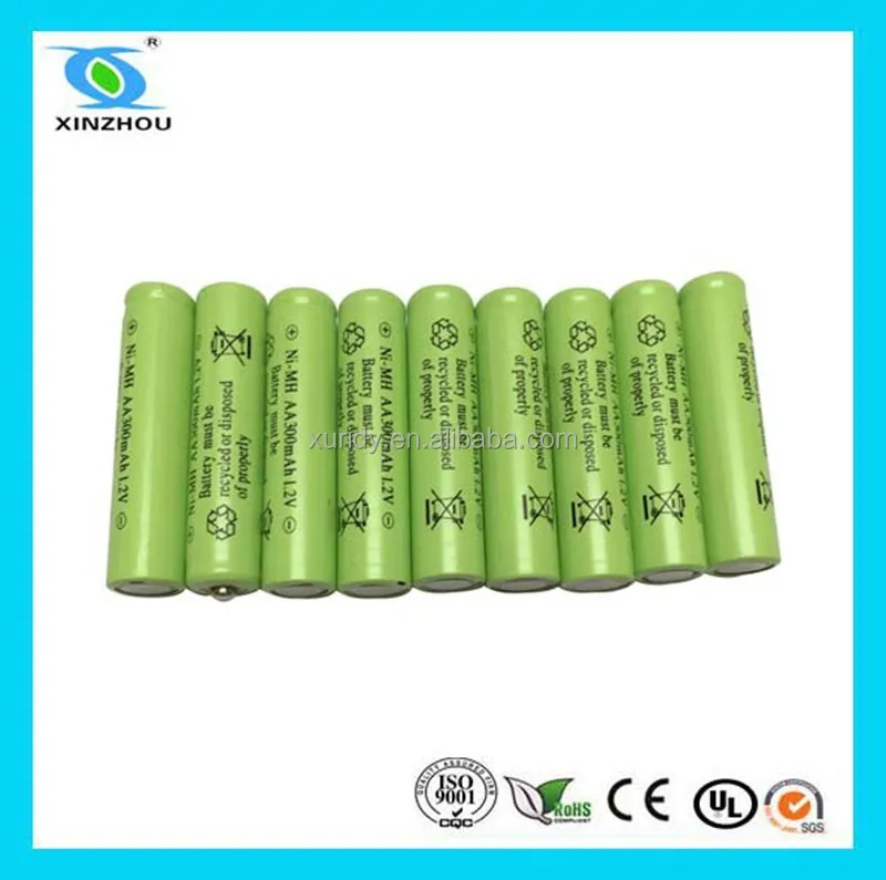 aa 900mah nimh rechargeable battery pack