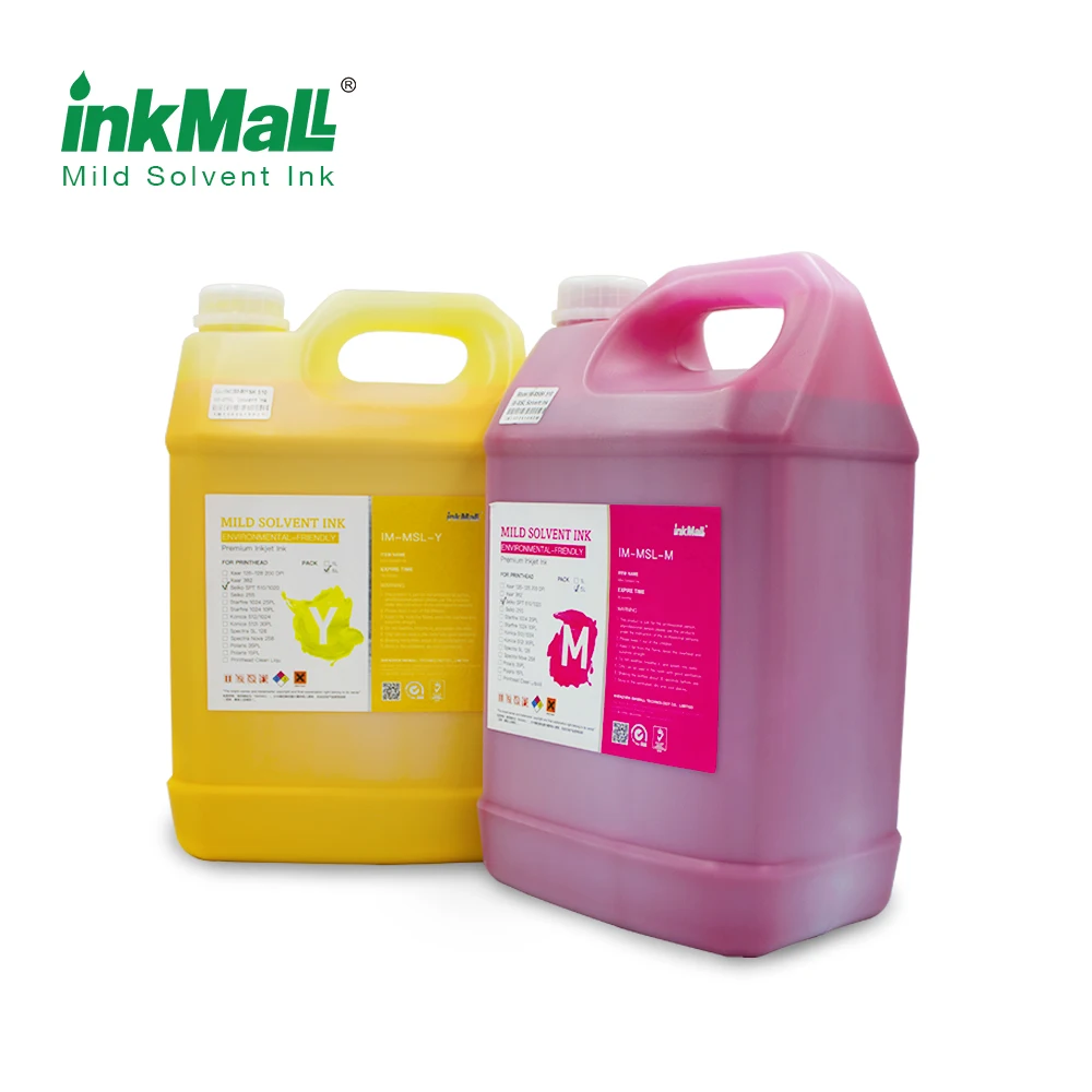 InkMall brand Konica 512i 30pl solvent ink for Myjet printer