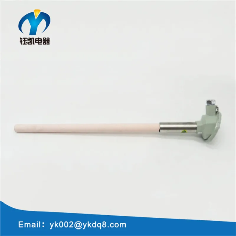 Temperature sensor S B R type Platinum rhodium thermocouple