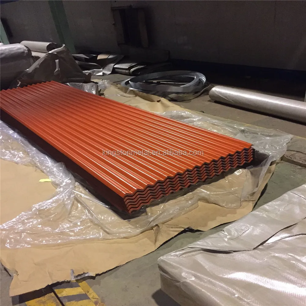  Горячая погружение Galvalume / Zincalume Aluzinc цветная сталь с гофрированным покрытием дешевая крыша Matel