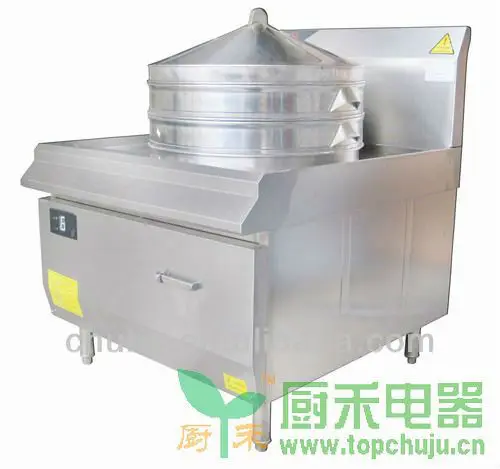 
commercial stainless steel food rectangular steamer with cabinet 