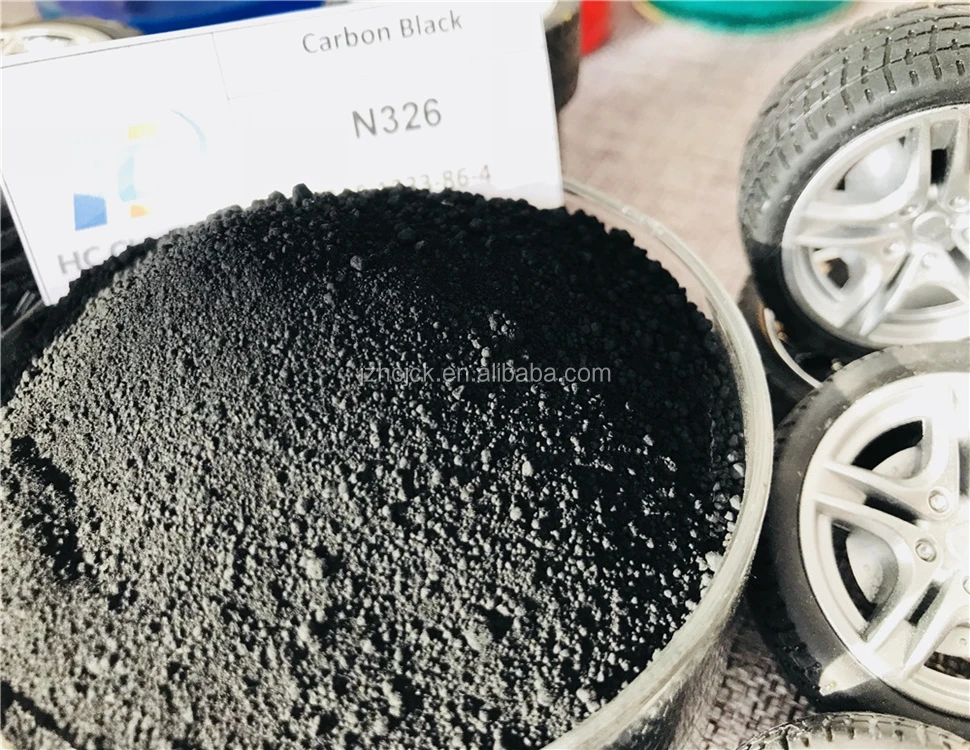 REACH Certificated Carbon Black N326 Black Pigment Used in Tyre Industry CAS:1333-86-4