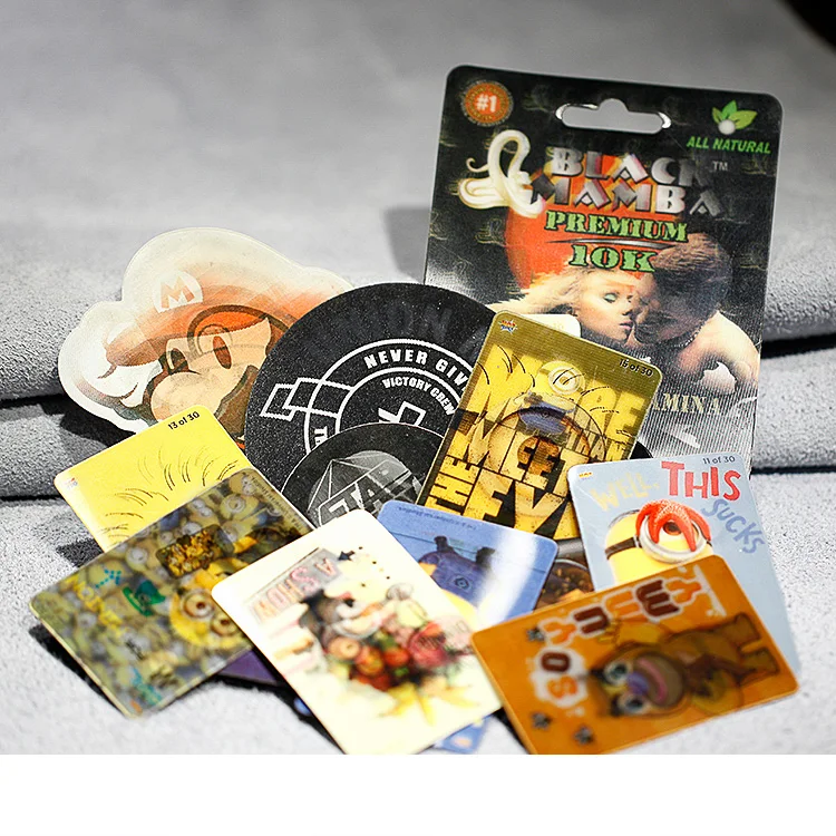
Custom Private Design Picture Photo Printing Plastic 3D Raster Lenticular Lens Sheet Card 