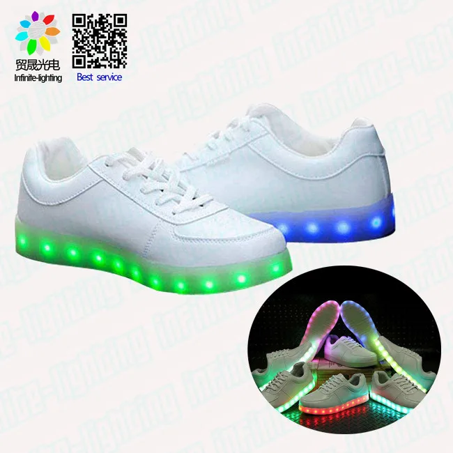 Hot Selling led light sneaker shoes, latest Fashion led sneaker, led shoes young men and women couple light shoes
