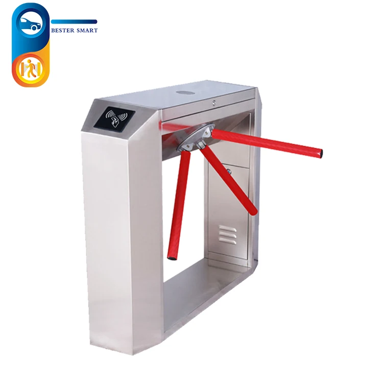 Half Automatic IC Card Turnstile Price Tripod Turnstile Gate