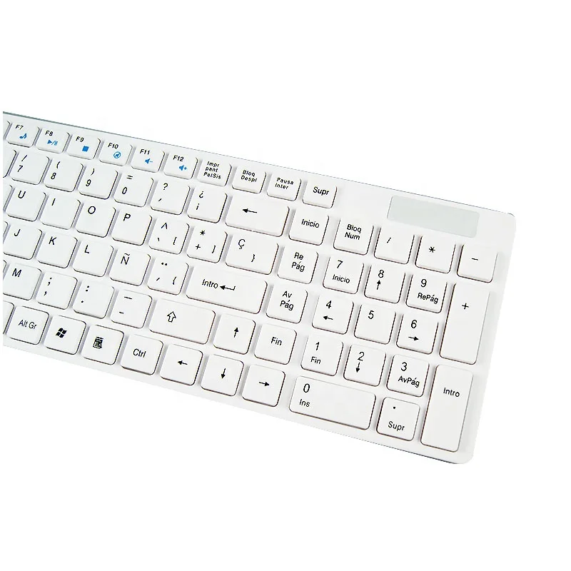 Cheapest Support Spanish custom layout tablet pc 2.4ghz combos wireless keyboard mouse