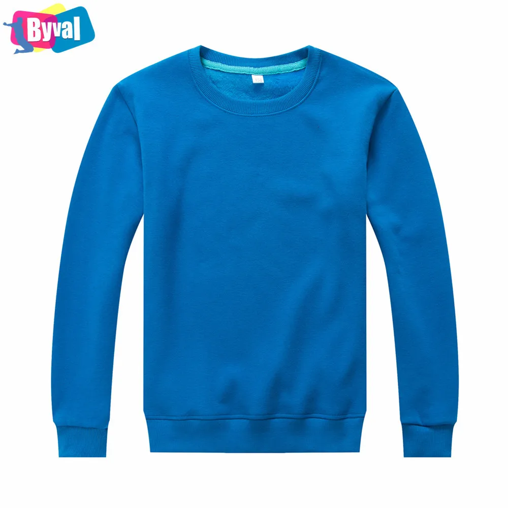 Kids Plain Sweatshirt Organic Cotton Made Children Crewneck Sweatshirts Wholesale Custom All Sizes