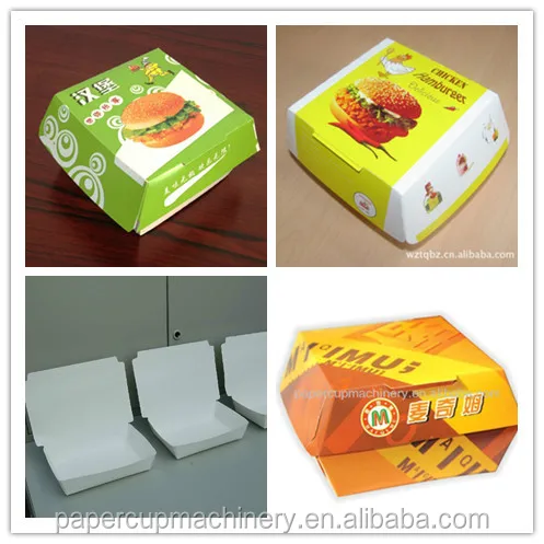 HBJ-D Автоматическая бумажная коробка для пищевых продуктов машина