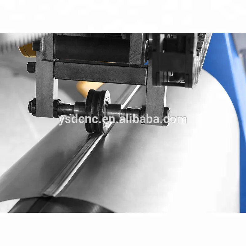 YSDCNC circular pipe ventilation HAVC round duct seam closer machine