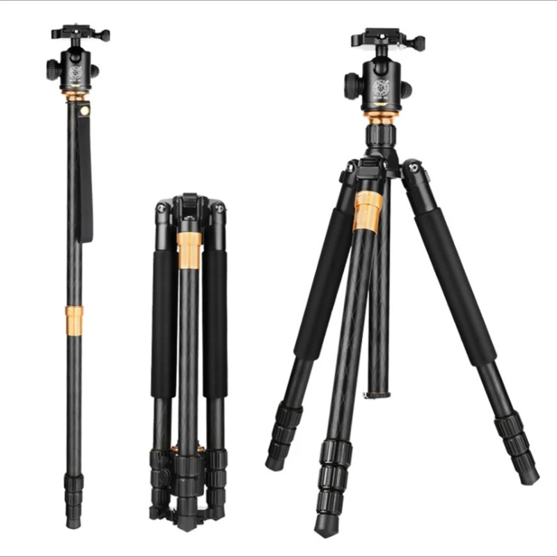 
High quality Q999 SLR camera tripod Portable multi-function camera aluminum bracket Outdoor photography mobile phone bracket 