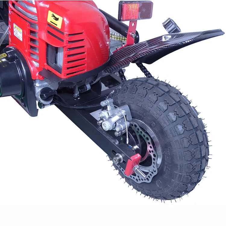 
CE approved 2 stroke engine mini folding power gasoline scooter adult gas scooter 49cc with rubber tyre 