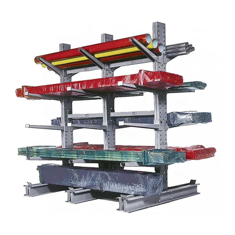 
GTY assemble warehouse storage solution cantilever steel coil rack 