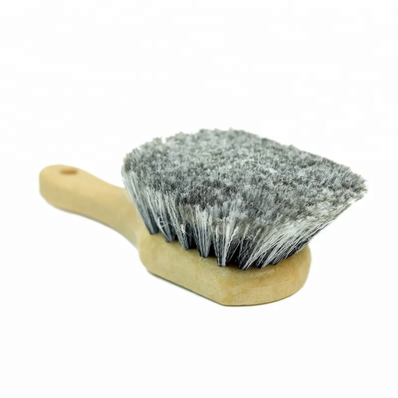 Car Cleaner Detailing Custom Car Interior Washing Brush Soft Microfiber Cleaning Wheel Brush Tire Brush for Car Carpets Mats