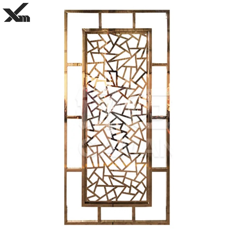 
iron grill partition wall wall stainless steel metal panel room divider 