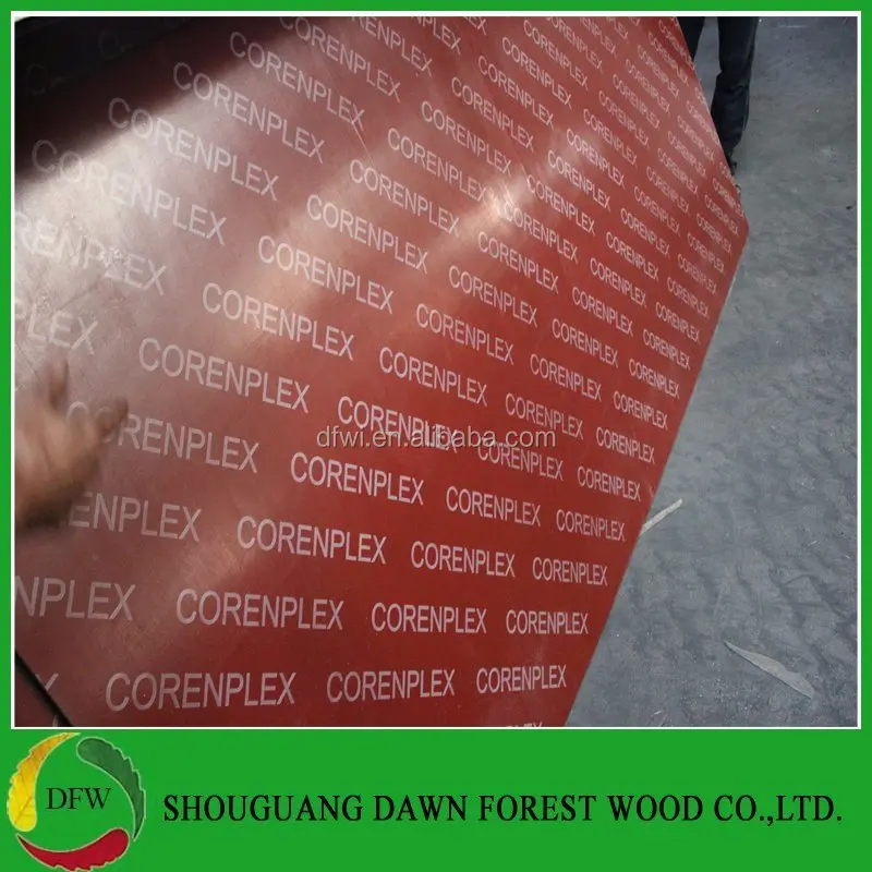
Mixed Core One Time Hot Press Shuttering Plywood/Film Faced Plywood 