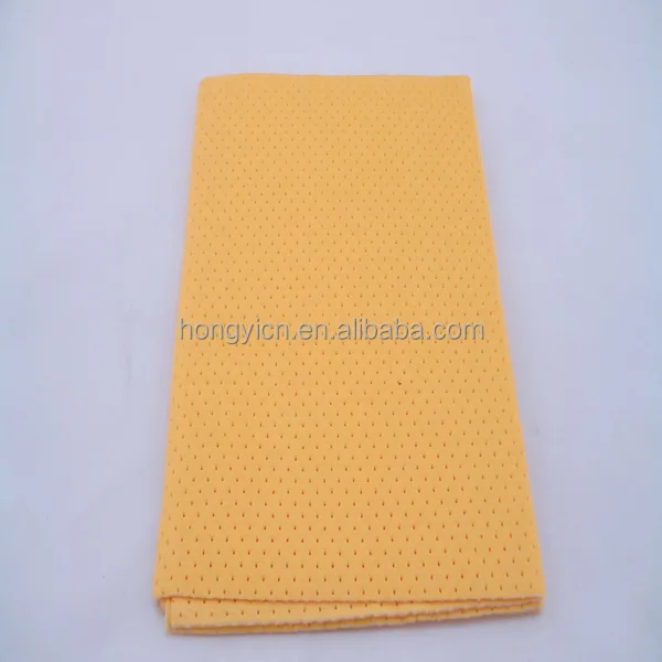 pva chamois nonwoven fabric car cleaning cloth