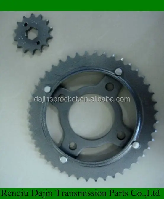 Dajin 1045 motorcycle parts for honda wave/motorcycle parts chain sprocket/motorcycle spare parts for honda