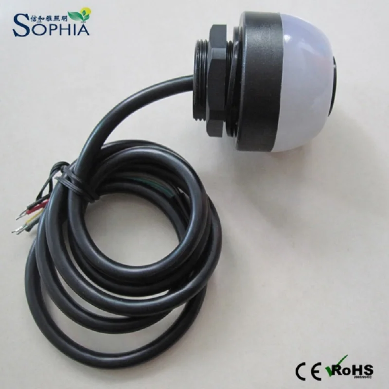 Sophia 50mm led dome indicator light with siren