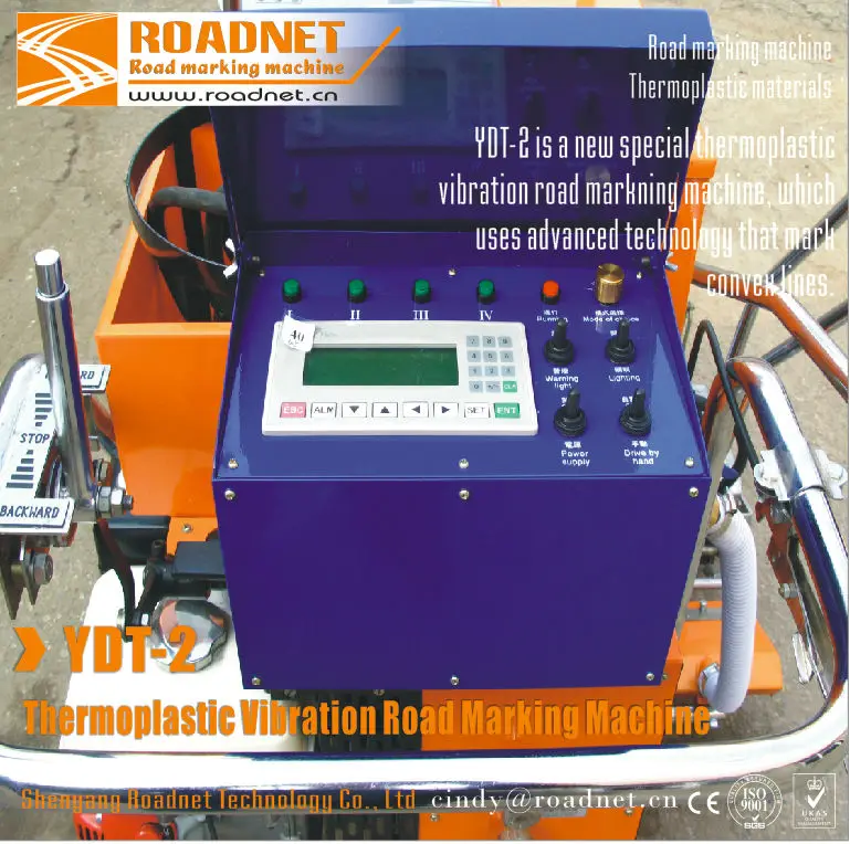 
Self-propelled thermoplastic vibration Road marking machine,decelebration convex line marking machine paint striper 
