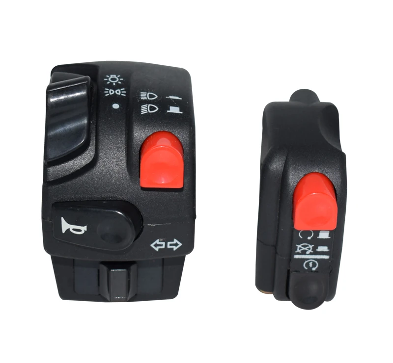 Универсальный переключатель питания на руль мотоцикла, 7/8 дюйма, 22 мм, 12 В