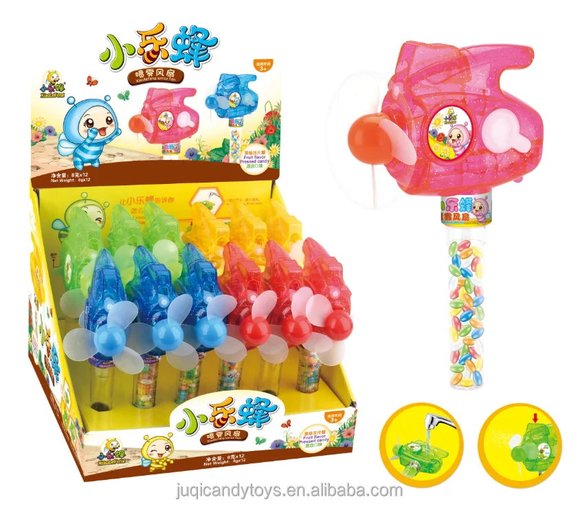 Ручной подачи воды Cooler конфеты вентилятор с сладкие конфеты