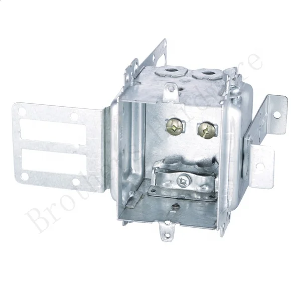 Hot Sale Electrical Galvanized Steel Electrical Wraparound Outlet Box