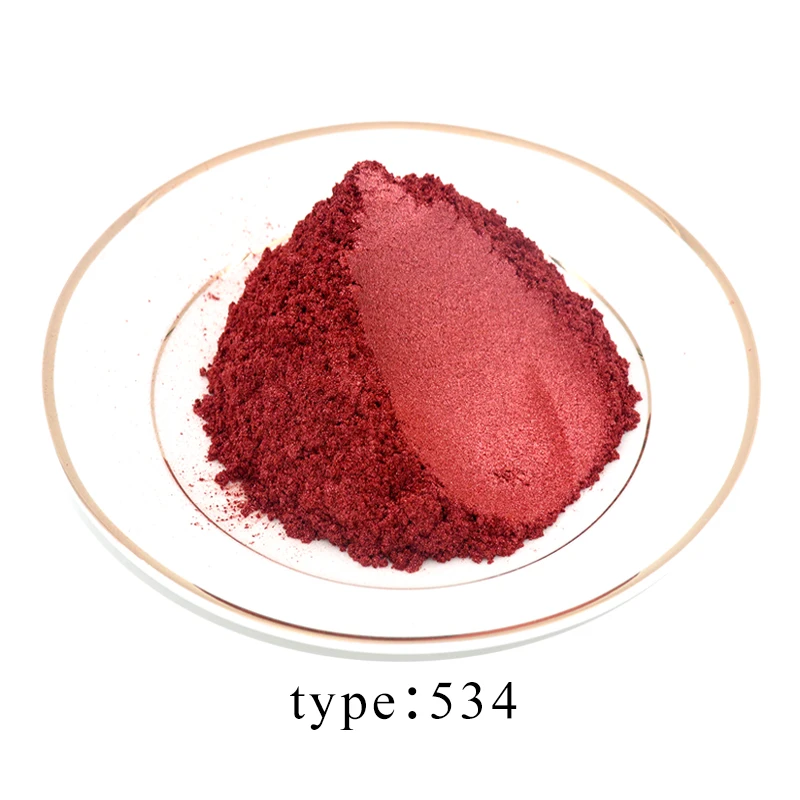 Factory Price 50 g Genuine 5 Colors Colorful Pigment Pink Brown Orange Red for Handmade Soap Crafts Making Pearl Powder