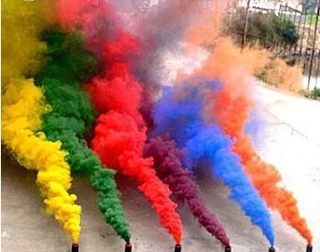 
Liuyang factory wholesale Day time hand hold colors smoke fireworks 