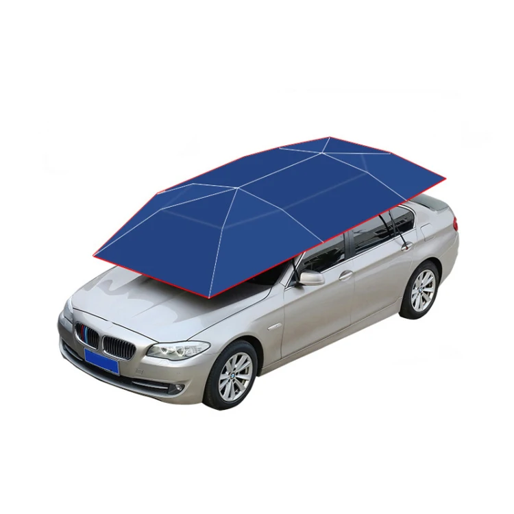 
Factory price customized automatic sun protection car umbrella 