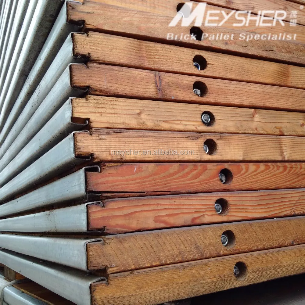 Wooden pallets/plywood board for concrete brick /block making machine