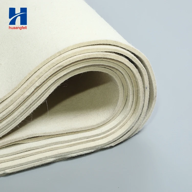 
Industrial 1-10mm thick pressed wool felt in stock 