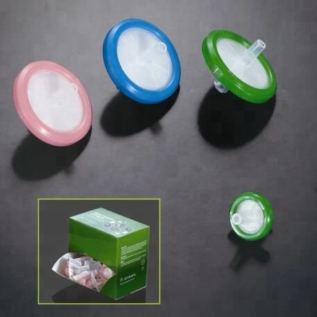 
Lab Use Disposable PVDF Membrane Syringe Filter 