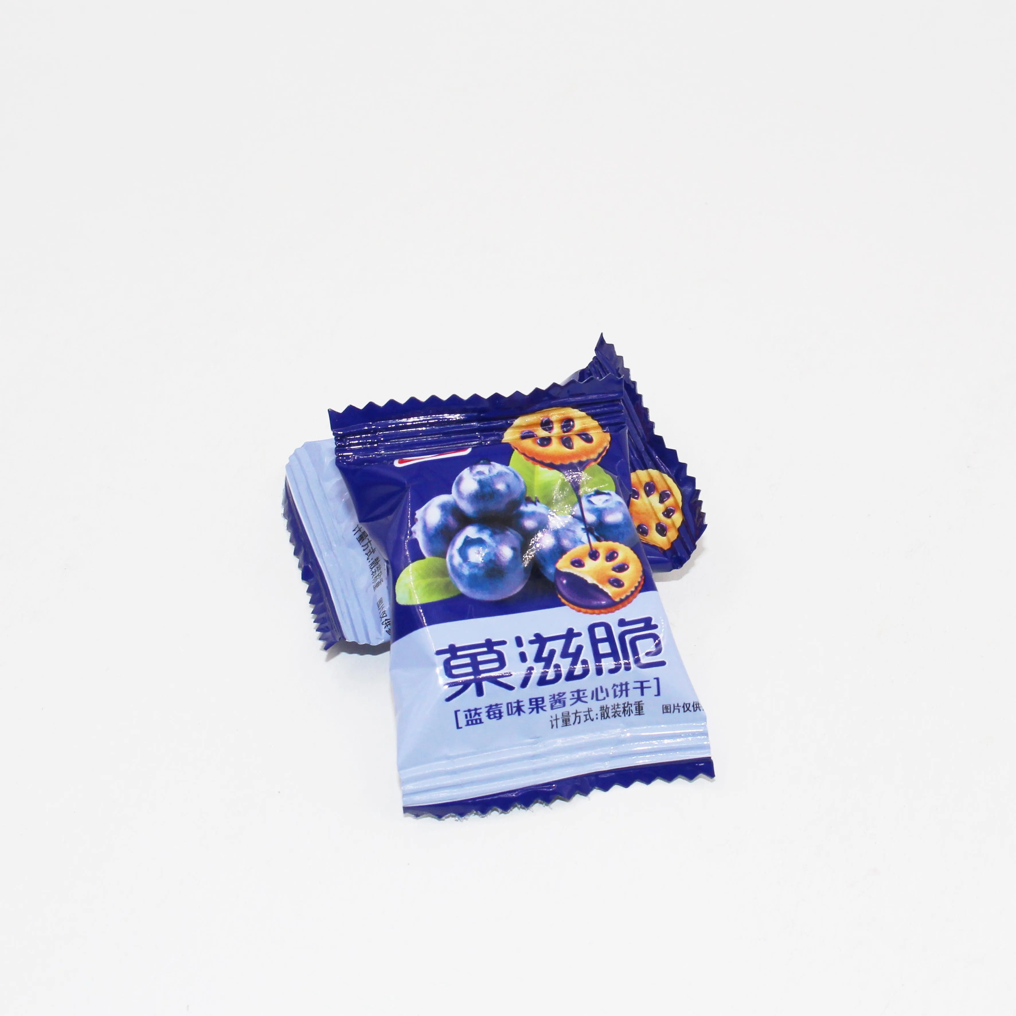 Halal 312g Guozicui pineapple blueberry flavours Fresh fruit jam biscuits Sandwich Jam Filling cookie