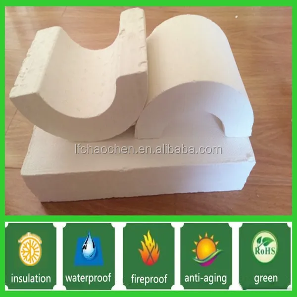 Calcium silicate pipe non-asbestos thermal insulation material