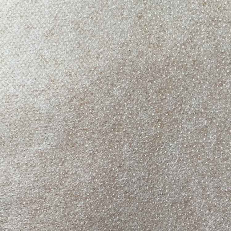 
100% Polyester Coat Horse Hair Canvas Non Woven Fabric Interlining 