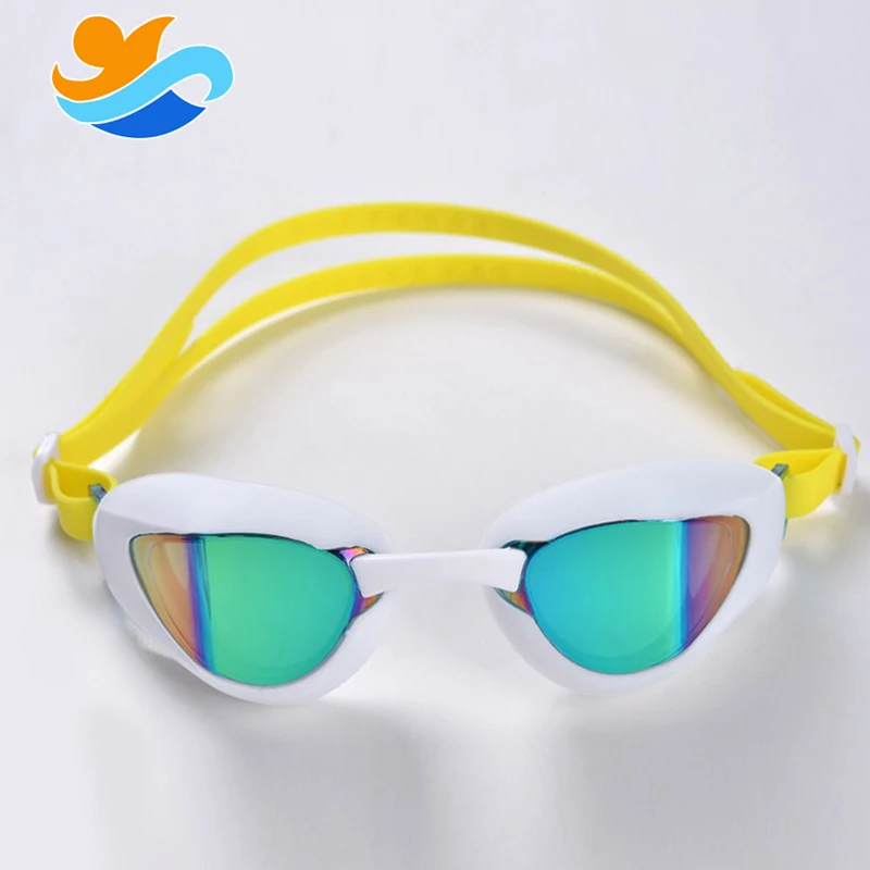 Взрослые HD противотуманные водонепроницаемые очки для плавания