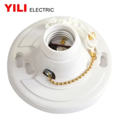 Mounting Plates Cord Bakelite Lamp holder with zipper