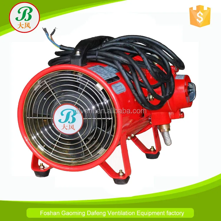 300mm 220V red explosive proof ventilation fan blower