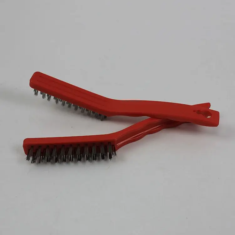 Good Use High Quality Cleaning Rust Small Industrial Steel Wire Brush For Weeding