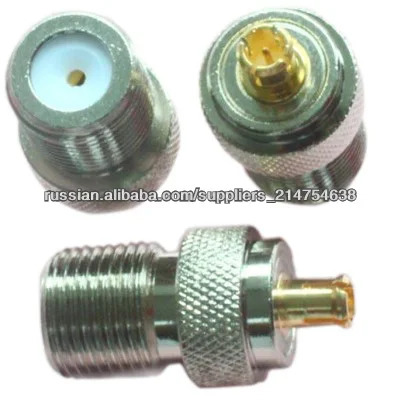 F женщин и мужчин MCX коаксиальный разъем адаптера
