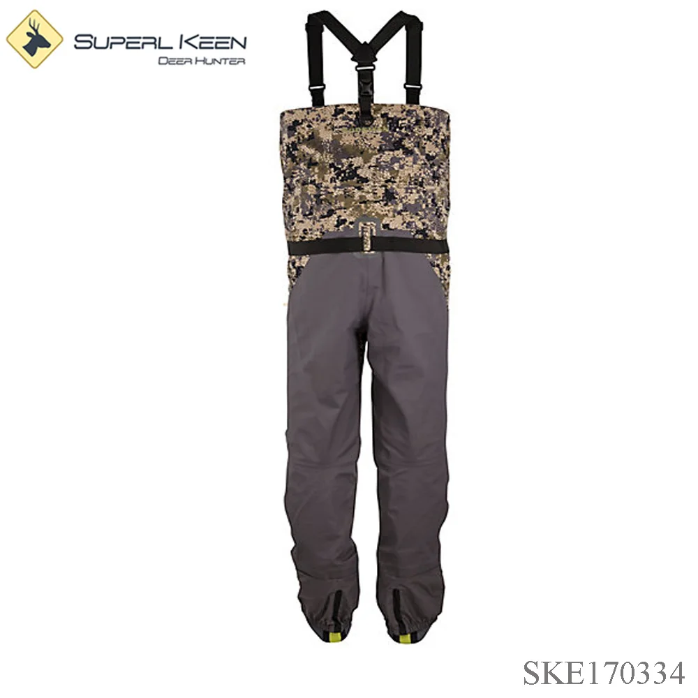 
Factory Waterfowl Breathable 4-layer Stocking Foot Hunting Wader 
