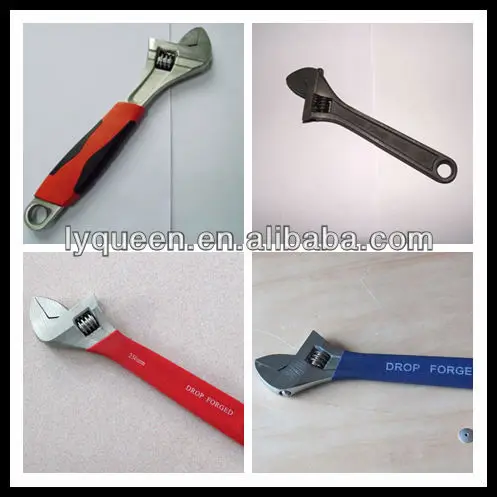 Adjustable Wrench with monkey spanner
