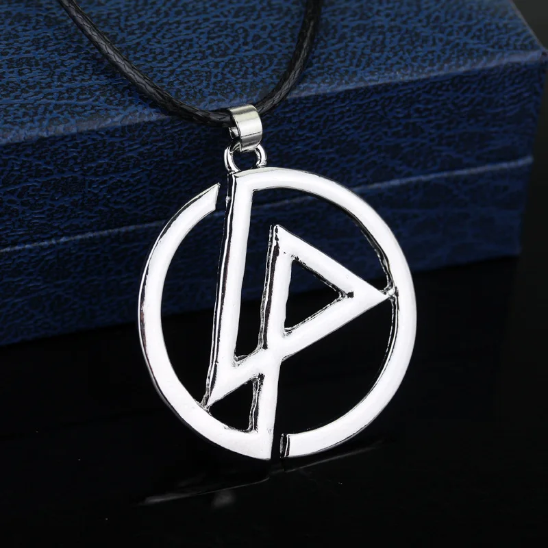 Fashion Necklace Linkin Park Necklace Band Group Logo Punk Silver Color Pendant Jewelry