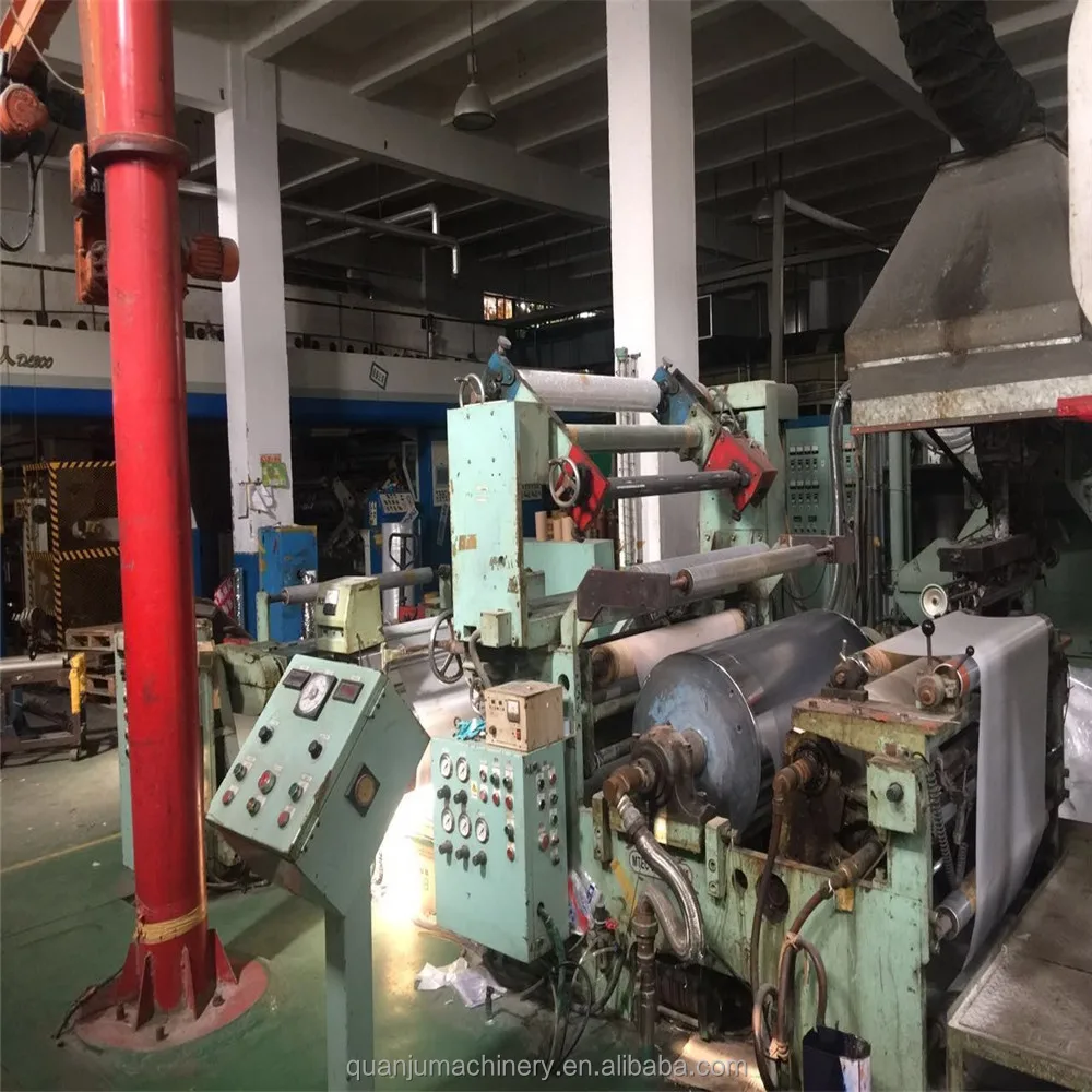
Used width pvc/bopp/pet film coating machine and fabric woven extrusion coating laminating machine 