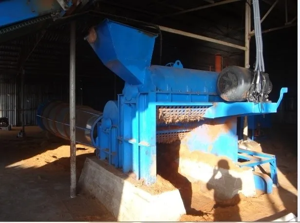 
Hot Sale High Performance coconut husk / oil palm EFB Long Fibre Opening Machine 