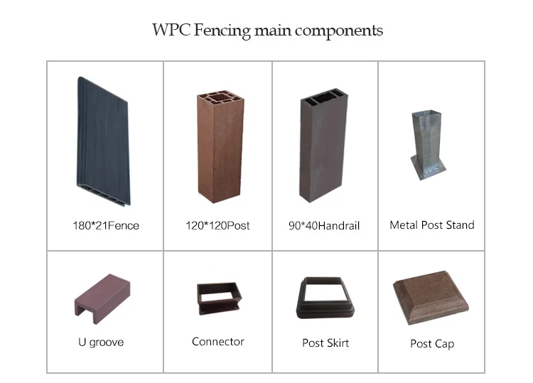 composite horizontal fence